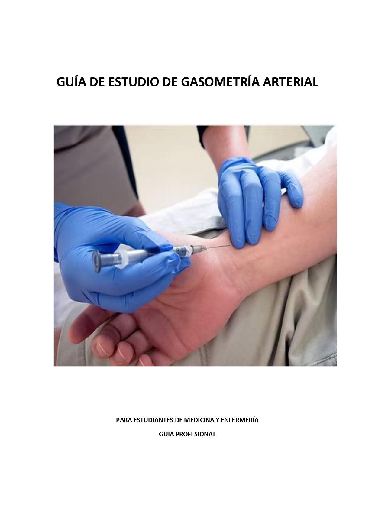 Gasometría Arterial